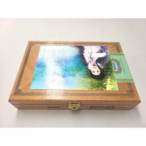 Mehari's Agio Cigars Empty Wood 50 Cigar Box Made in Holland Customized - Picture 1 of 6